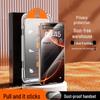 Защитное стекло с защитой конфиденциальности для iPhone 17 Pro/16 Pro Max/15/14 Без пыли