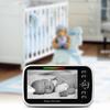 5-Inch Wireless Baby Monitor with Night Vision and Intercom