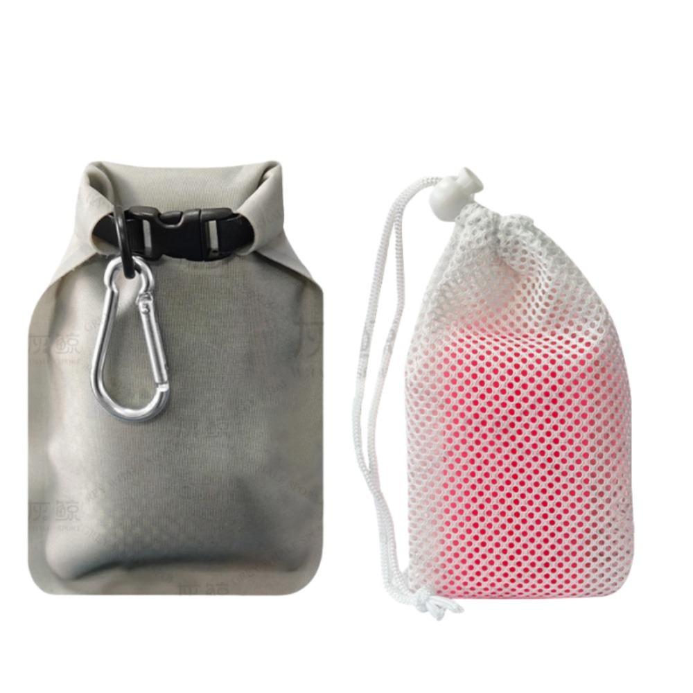 Foldable Sealed Soap Holder Leak-Proof Travel Soap Bar Bag Multi-Functional Soap Bar Case  Camping