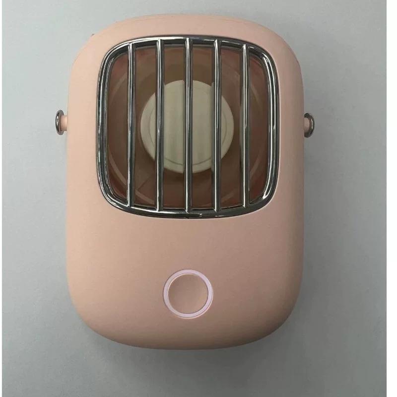New Mini Hanging Neck Fan, Handheld Portable Small Student Fan, USB Rechargeable Fan 1441B