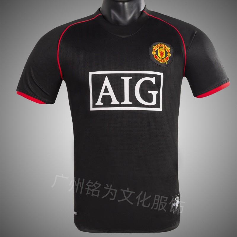 Vintage Football Jersey Short Sleeve Retro Soccer Shirt Men Team Sports