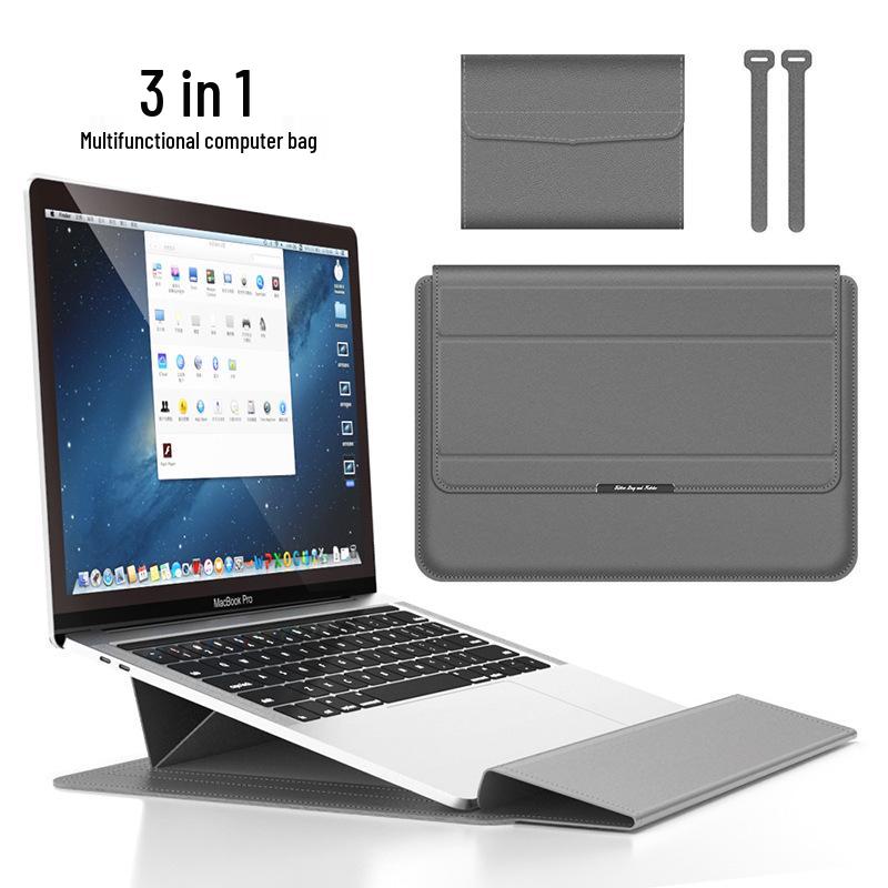 Multi-Functional Stand Bag: Fits 13.6 MacBook & 16 Lenovo/Huawei Laptops, 2025 Model-Compatible