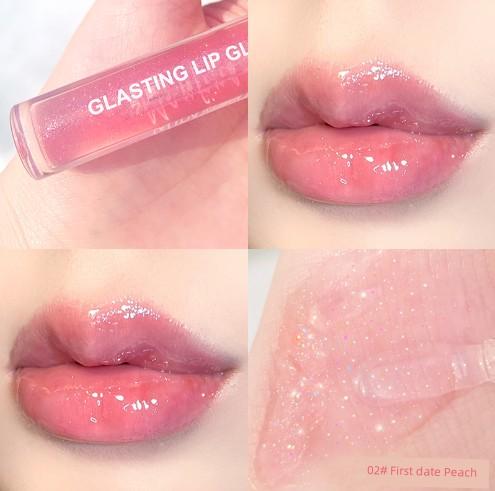 Glasting Lip Gloss Lip Gloss Maxfine Water Light Beautiful with Flash Rich Jelly Lip Gloss
