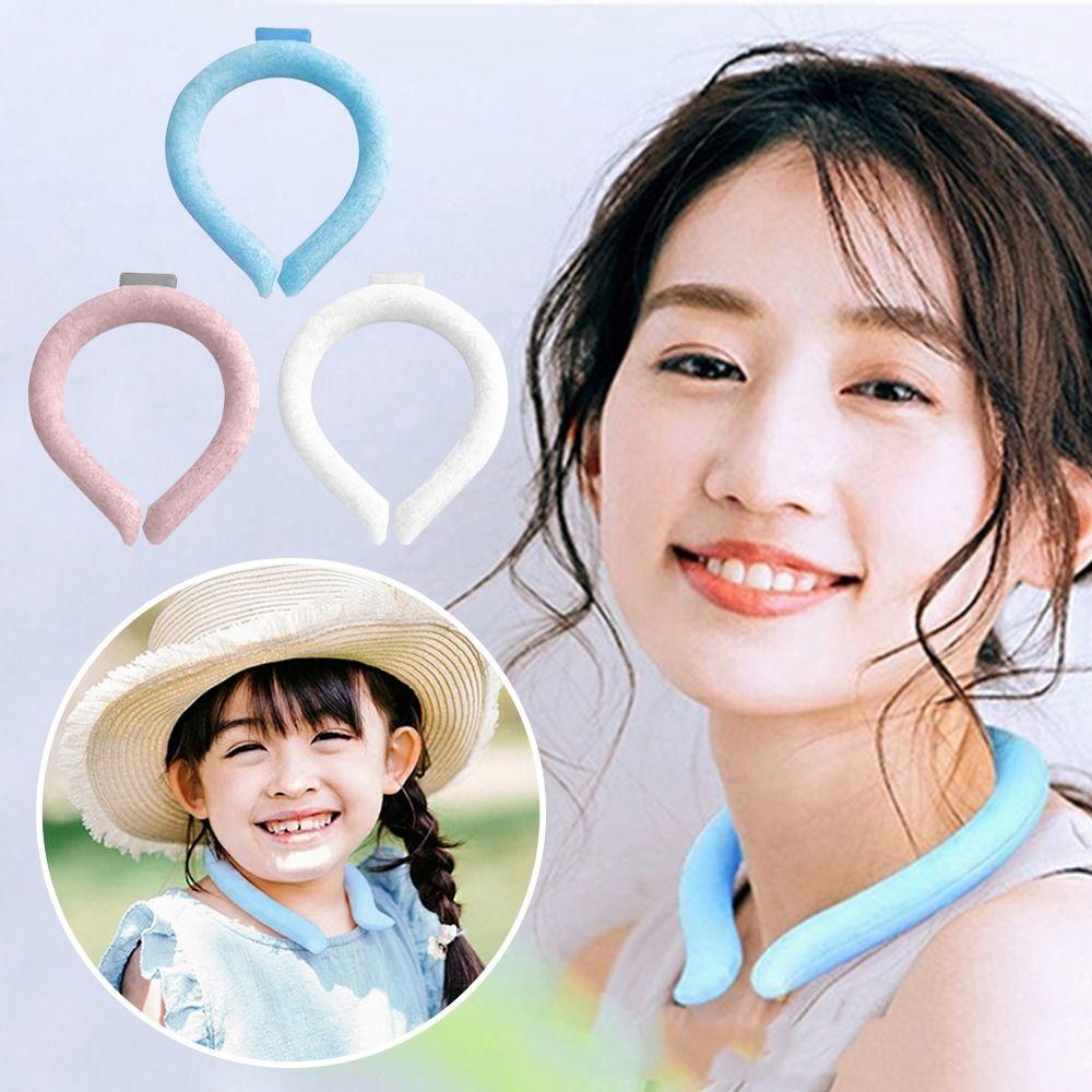 Лето для бега на открытом воздухе, ледяная подушка, холодный воротник, крутой шейный ремешок, охлаждающее кольцо для шеи