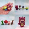 Свинья Дракон Астронавт Медведь ПВХ Крученое Яйцо Игрушка DIY Патч Материал Брелок Подвеска Мультяшный Стиль Статический Дисплей Ненаполненные Персонажи)