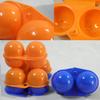 2/4 Grids Outdoor Foldable Holder Egg Tray Organizer Case Portable Egg Storage Box