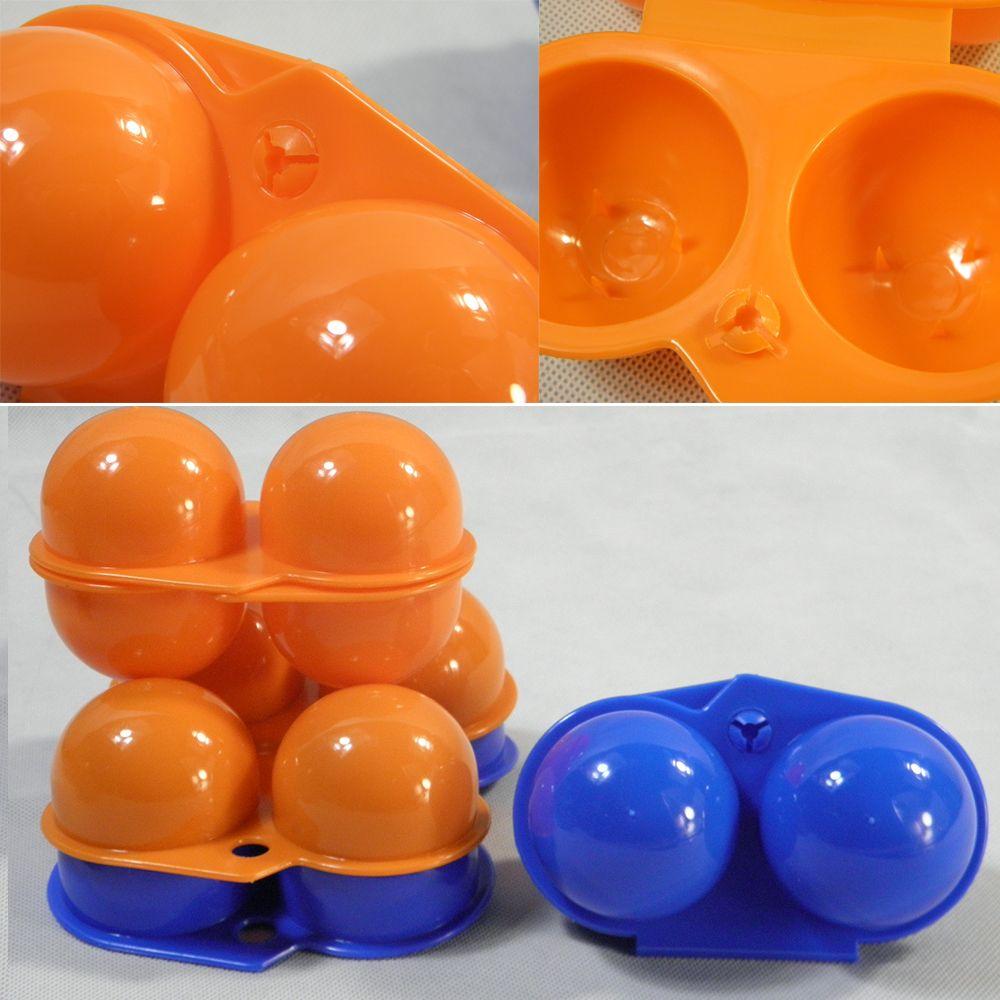 2/4 Grids Outdoor Foldable Holder Egg Tray Organizer Case Portable Egg Storage Box