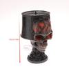 Хэллоуин Готическая Лампа Череп USB Вилка Лава Скелет Украшения Для Дома Настольные Орнаменты Подарок