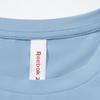 Reebok Однотонная спортивная повседневная трикотажная футболка с коротким рукавом для фитнеса и тренировок, женские топы синего и фиолетового цвета 24SRM406WGB4