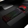 MambaSnake Mechanical Gaming Keyboard UK 62 Key LED USB Full Detachable Perfect for Gamers and 6400DPI Gaming Mouse with Mouse Pad Compatible with PC