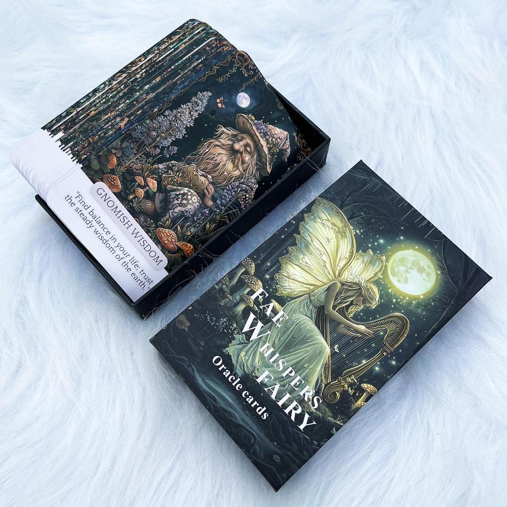 Оракул 'Шепот Фей': Оракул для начинающих, Оракул «Шепот природы», Магические и мистические силы, чтобы вдохновить и направить вас.