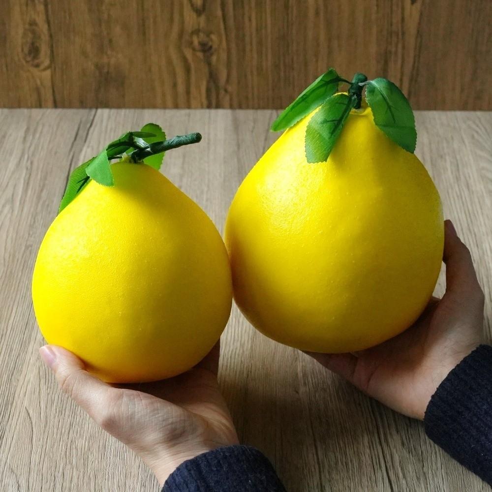 Foam Simulated Grapefruit Lifelike Grapefruit Model Food Props Fruit Ornament Shop Decoration