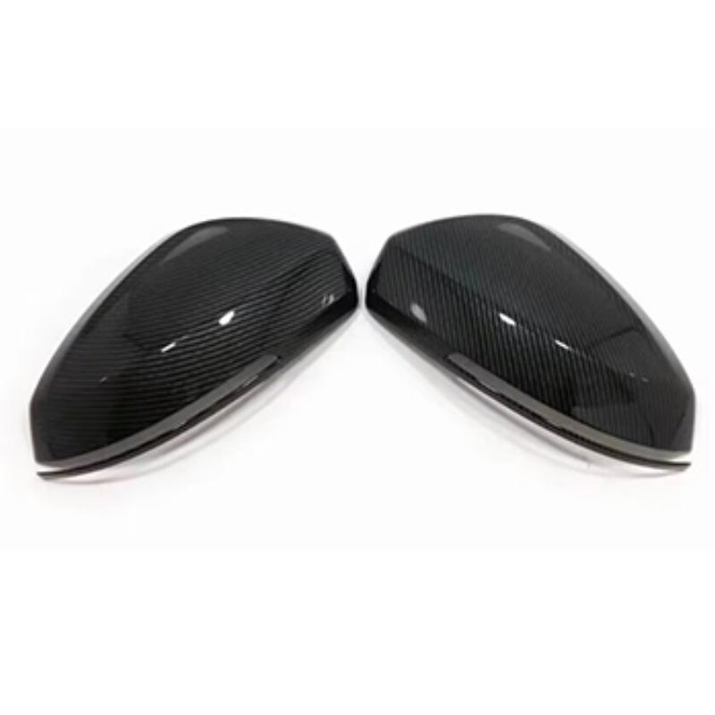 Volkswagen Talagon 2021-2023 Защитная накладка на зеркало заднего вида с рисунком под карбоновое волокно