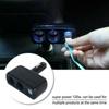 Car Dual Usb Charger Lighter Double Power Adapter Socket Splitter