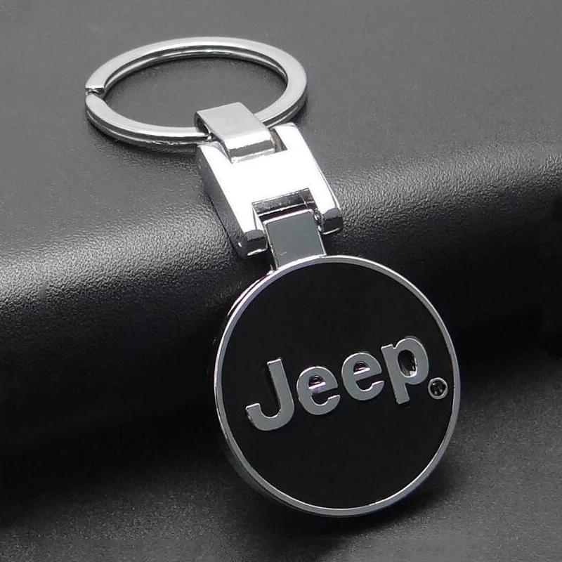 Для автомобиля Jeep Брелок с эмблемой styling Брелок Аксессуары Для Jeep Grand Cherokee Wrangler JK Gladiator Compass Renegade Patr