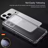 Ultra Thin Transparent Phone Case For For Iphone 17 Pro Max Soft TPU Cases For For Iphone17 Pro Max 17Pro Shockproof Clear Back Cover