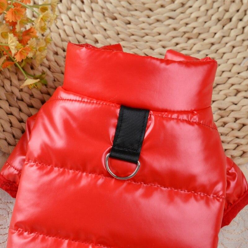 Зимнее пальто для домашних животных, ветрозащитная зимняя одежда, теплое флисовое пальто для собак и кошек, куртка для костюмов для маленьких и средних собак