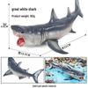 Ocean Wildlife Simulation Toy Set: Sea Turtle, Shark, Whale, Sea Lion, Tiger Shark, Manta Ray, Seal, Grouper.