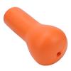 Portable Fishing Rod Holder ShockAbsorbing Belly Top Pole Bracket Fishing Rod Holder(Orange )