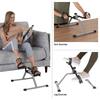 Mini Exercise Bike Lightweight Fitness Stepper Leg Beauty Machine  For Leg Arm Exercise