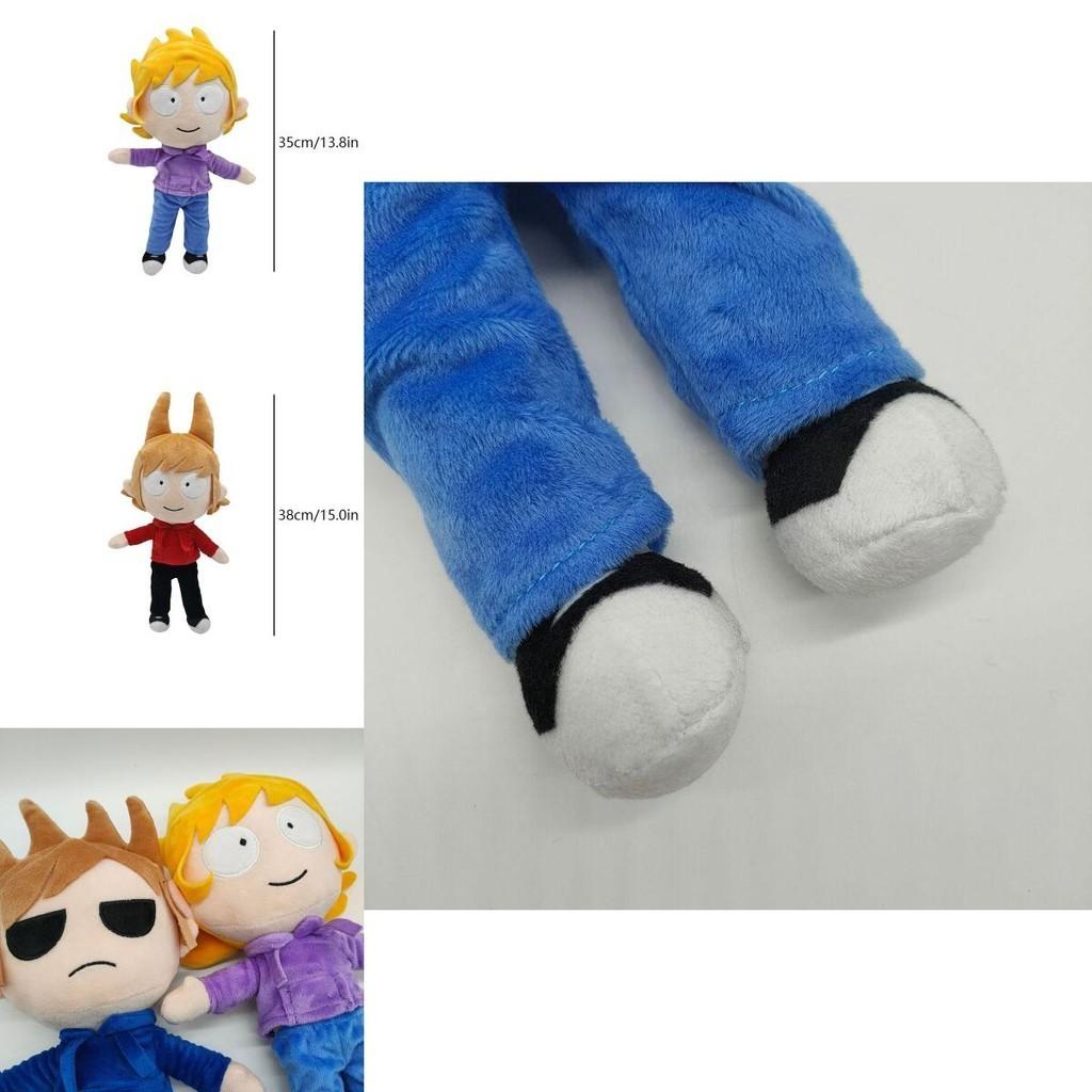 Adorable Eddsworld Plush Cartoon Doll Indoor Plush Toy Featuring Soft And Comfortable Fabric