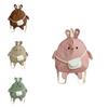 Adorable Bunny Backpack For Kids Captivating Cartoon Design Large Capacity For Kindergarten 2024 New Canvas Bag