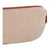 Hermes Echappee 19 Silver Buckle Cotton Toiletry Bag Unisex toiletry bag Brandy H103607M02