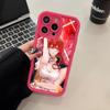 HSR Himeko Утолщенный ТПУ Чехол для Мобильного Телефона для iPhone 17 16 15 14 13 12 11 Air Pro Max Plus Цветной Чехол