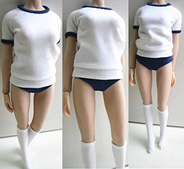 Accessories for School Girls Beauty 2020 Cute Gym Clothes and Socks and Head Not [TOYBARJAPAN] 1/6 figures/High Etc. (Body Included)