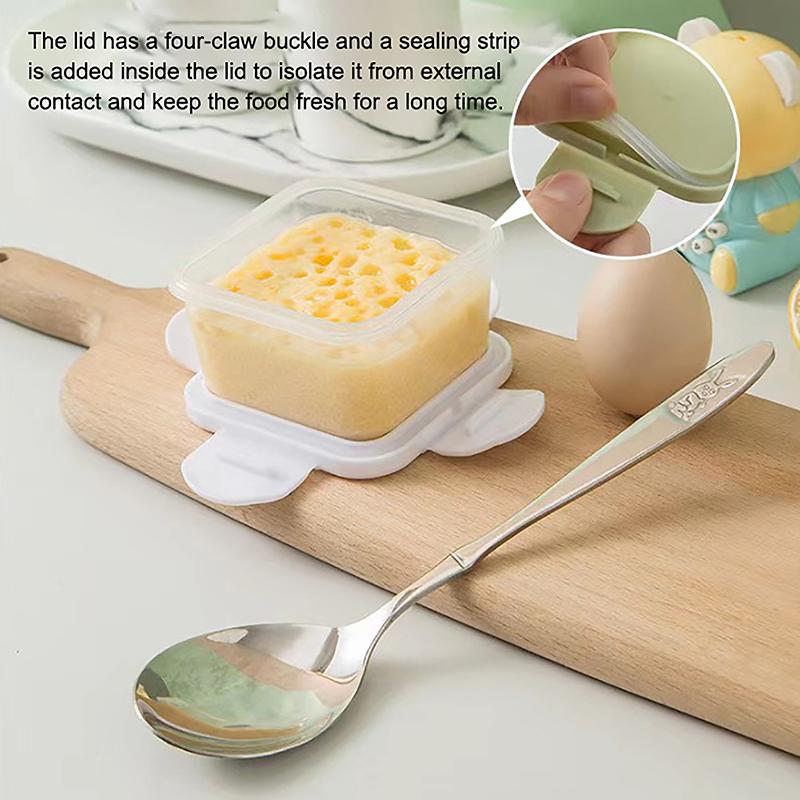 Мини-холодильник, четкий пластиковый футляр для хранения детского питания, герметичный кухонный контейнер для микроволновой печи