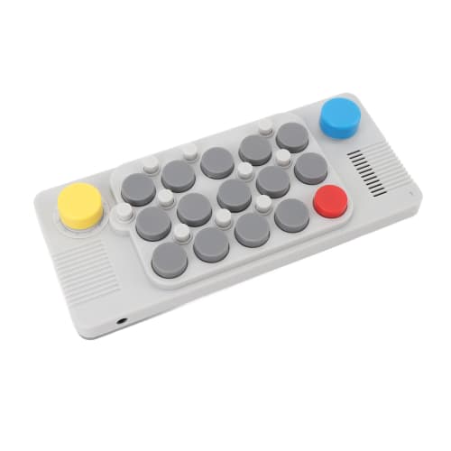 Pocket Music Keyboard, C3-C8 Tuned 20-Instrument Portable MIDI Keyboard for Kids and Adults, 3.5mm Headphone Jack