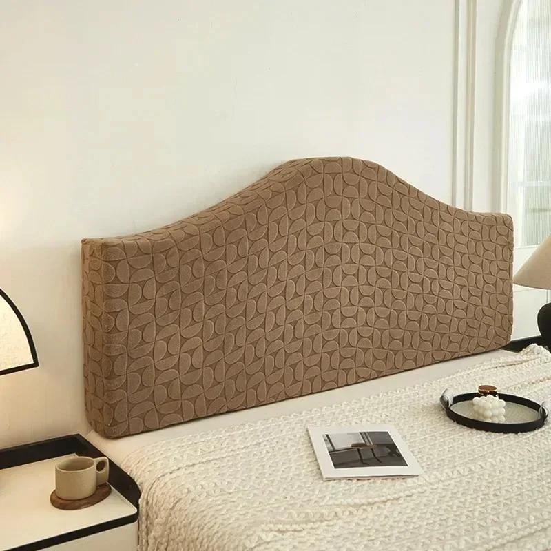 120/150/180/200/220 см Полный комплект изголовья кровати Однотонный защитный чехол для спинки кровати Пылезащитный чехол для изголовья Декор для спальни