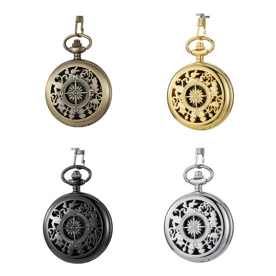 Pocket Watch Chic Portable Precise Print Compass Pocket Watch Hiking Pocket Watch Compass Outdoor Compass Camping Supplies