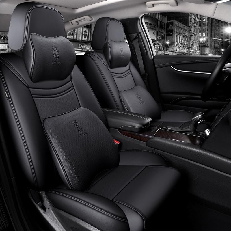 Buick Regal, Excelle, GL6, Encore - Genuine Leather Car Seat Cushion, All-Season Universal Fit