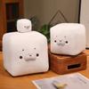 Comfortable Tofu Seal Plush Toy Creative Cartoon Seal Plush Toy Square Seal Plush Toy  Couple Gift