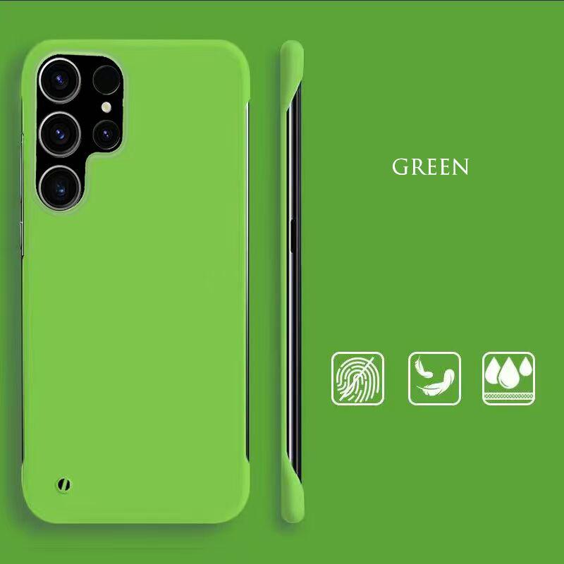 INS Простой однотонный чехол для Samsung Galaxy S21 S20 Ultra Plus FE Note 20, матовый чехол из прочного ПК с защитой от отпечатков пальцев
