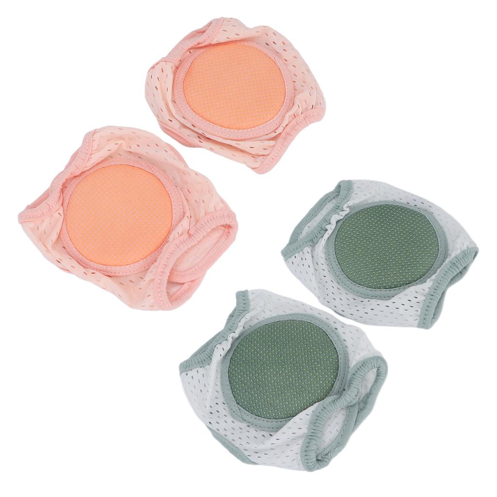 Наколенники для ползания, противоскользящие, утолщающиеся, детские наколенники для ползания для младенцев