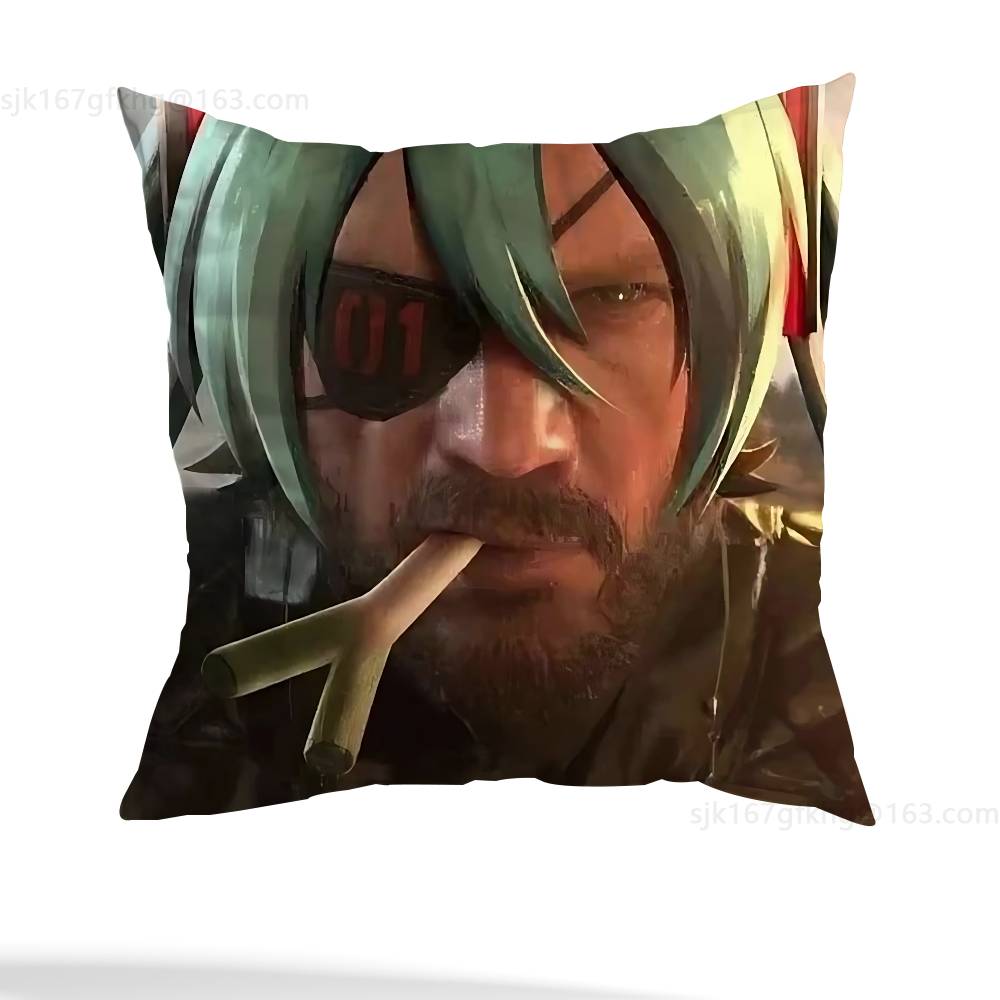 M-Metal Gear Solid Райден наволочка повседневный стиль украшение, подходит для домашнего декора (исключая наполнитель)