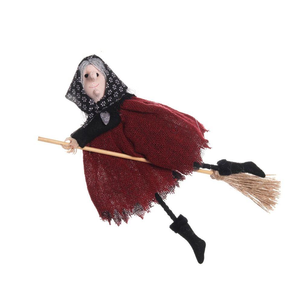 Cute Halloween Hanging Witch Doll Funny Halloween Witch Pendant  Bar Home Decor