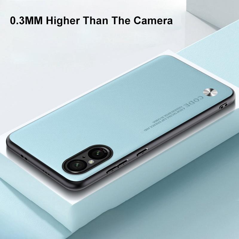 Роскошный чехол из искусственной кожи для Sony Xperia 5 В 5 В, матовый силиконовый защитный чехол для телефона Sony Xperia 1 10 В 1 В 10 В 5G Coque