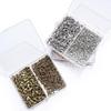 500Pcs/Box Jewelry Making Kit Lobster Clasps & Jump Rings With Box For Diy Chain Necklace Bracelet Anklet Supplies Connectors