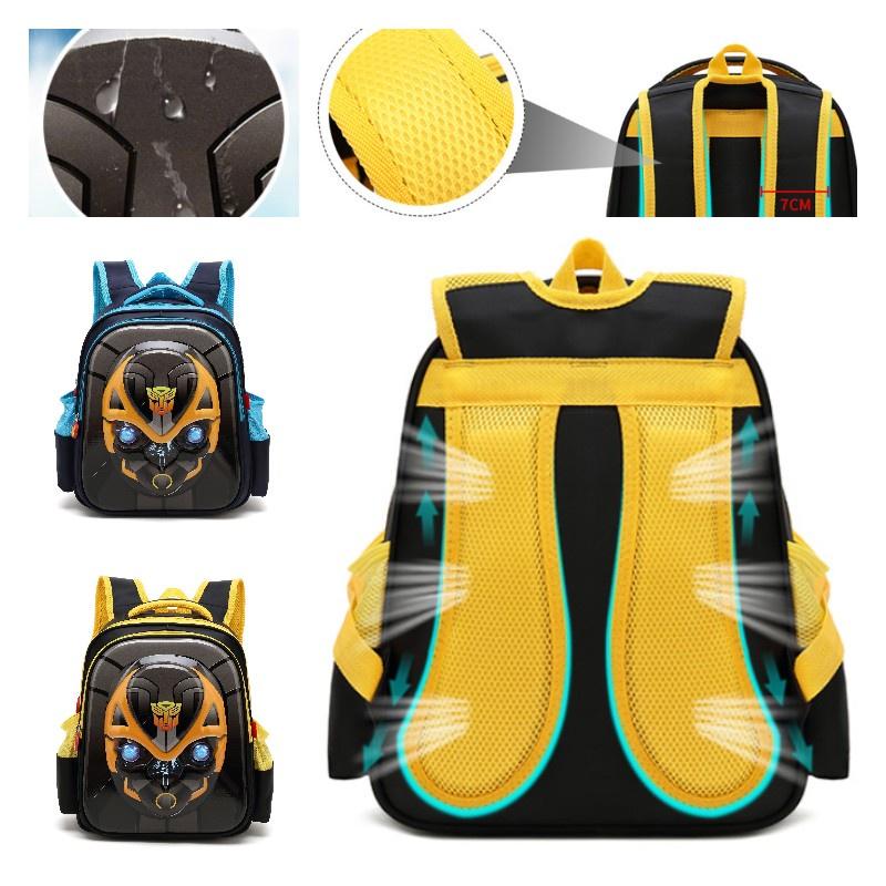 Cute And Fun Panda Bear Transformers Backpack For Boys Ages 1-3, Perfect For Kindergarten And Elementary School