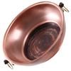 Copper Offering Plate Exquisite Design Retro Home Decoration Incense Ash Container Multi-Use Tribute Offering Burner