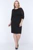 Women's Big Size Dress Tulle Sleeve Star Plus Size Dress