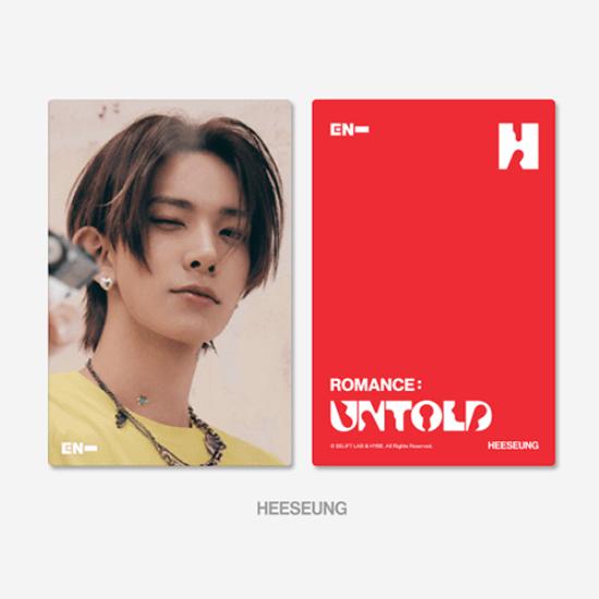 Предзаказ ENHYPEN ROMANCE: НЕРАССКАЗАННАЯ лентикулярная открытка
