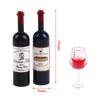 5Pcs 1:12 Dollhouse Miniature Wine Cup Beer Mug Wine Bottle Model Doll Decor Toy