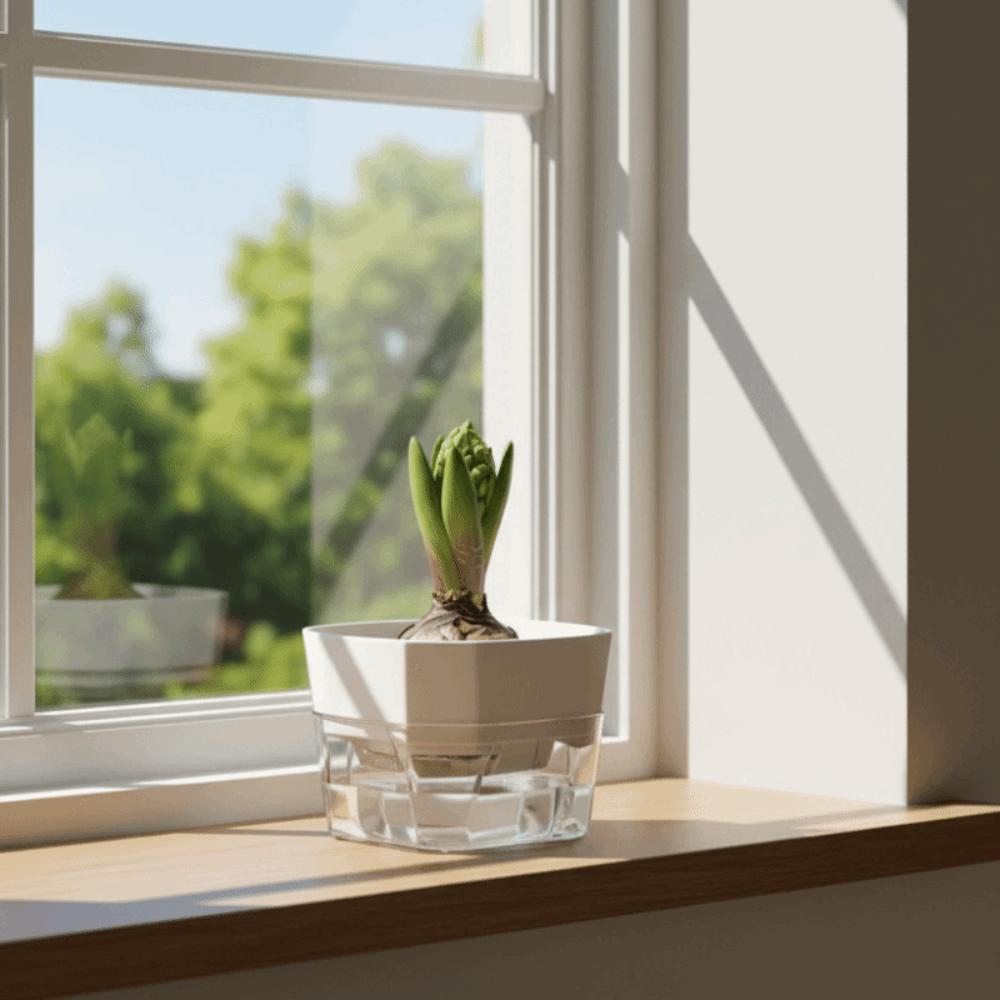 6PCS Root Visibility Hydroponic Container Eco-Friendly Plastic Butterfly Orchid Flowerpot Water Storage Lazy Flowerpot Office