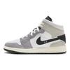 Air Jordan 1 Mid SE Craft GS Inside Out — Детские кроссовки Cement Grey Black White Tech-Grey FD9091-002