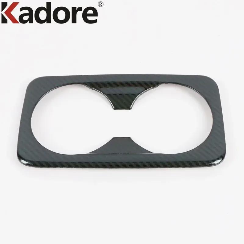 Car Rear Seat Water Cup Holder Frame Cover Trim For Kia Cerato Forte K3 Stainless Steel Interior Accessories
