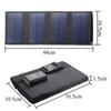 Waterproof USB Outdoor Sunpower Foldable Solar Panels Cells 5V Portable Solar Mobile Battery for Traveling Camping Hiking Black/Camouflage